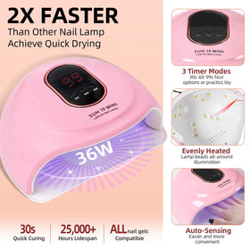 DouborQ pro starter kit in action for home or salon use.