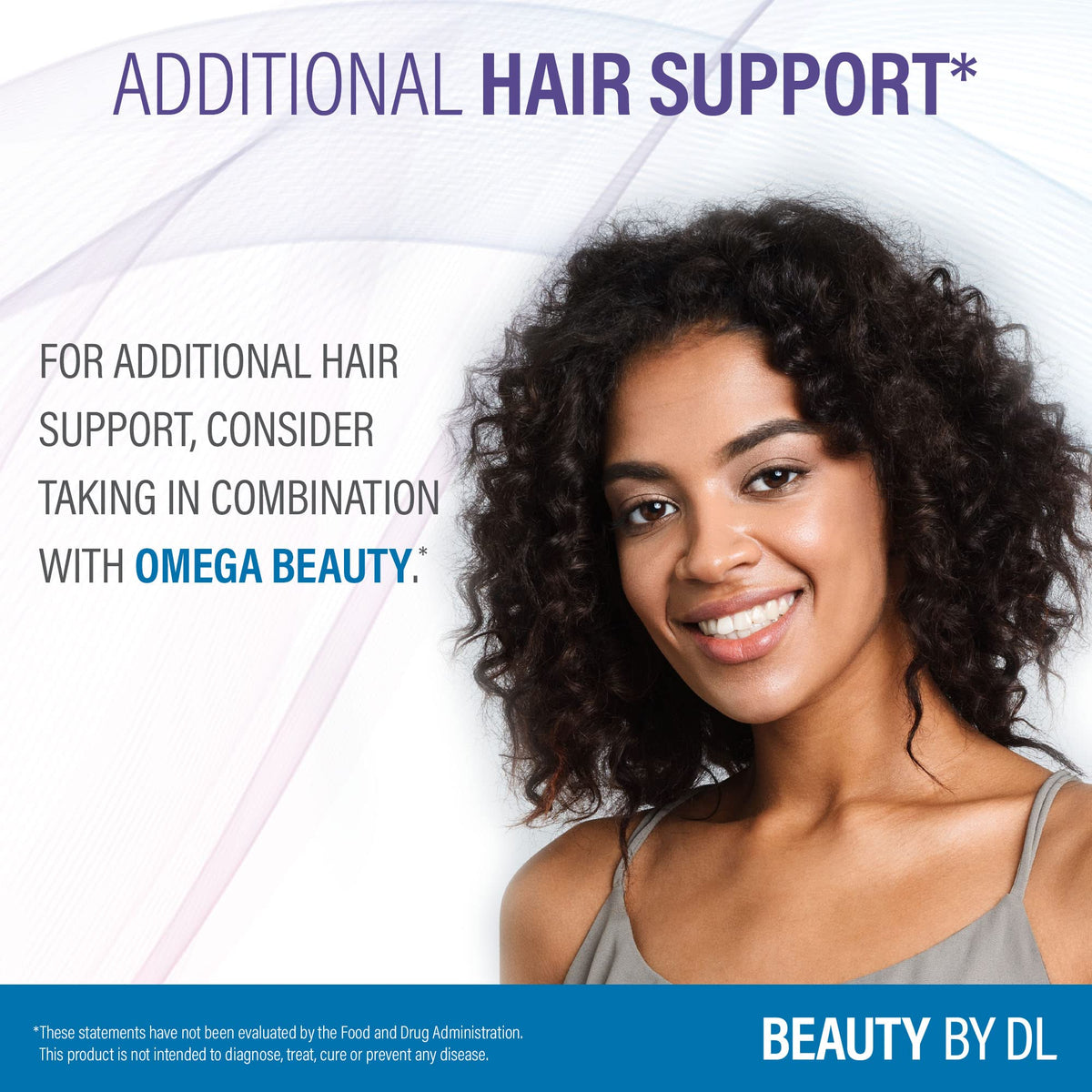 Douglas Laboratories packaging emphasizes GMO-free formulation for Hair Growth+.