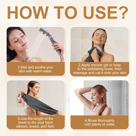 DOUNIU Blissal quick-drying microfiber dries fast after showers