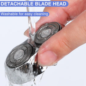 DOUNIU mini dual-head shaver top buttons emphasize easy operation during travel or daily routines