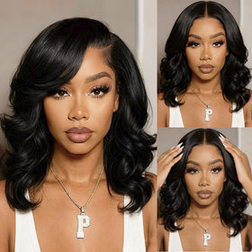 Douyin Bob Wig back view reveals even density and seamless drape.