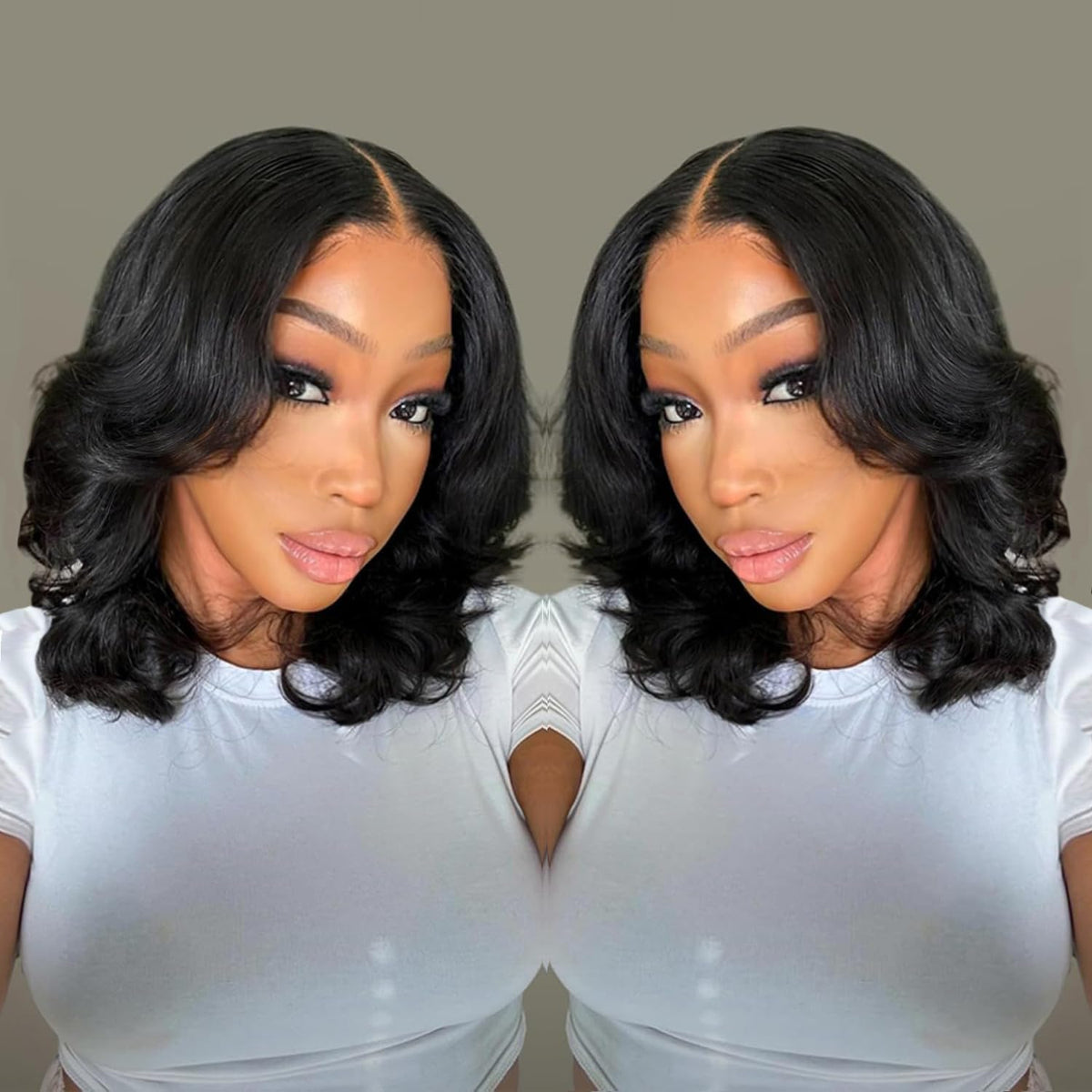 Douyin Wear and Go wig with body wave closure for a natural look