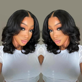 Douyin Wear and Go wig with body wave closure for a natural look