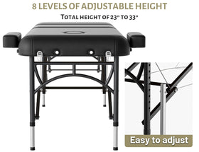 DOVANS massage table headrest and face cradle quick setup