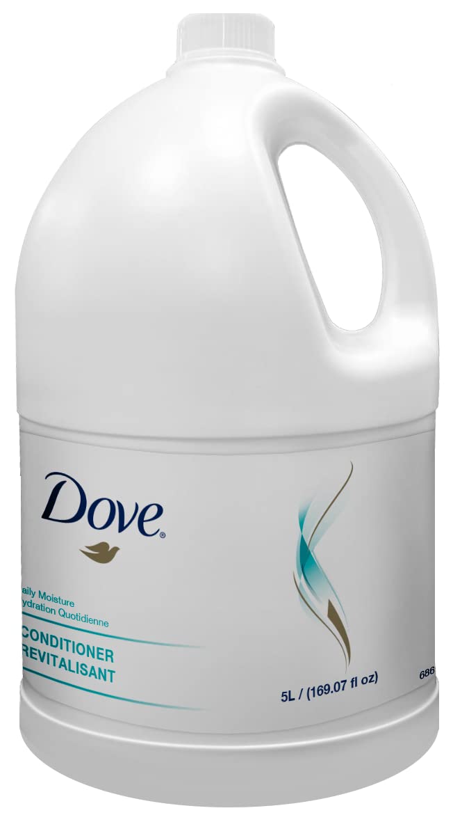 Dove 5-Liter PRO Conditioner refill bottle for bulk use with easy pumping
