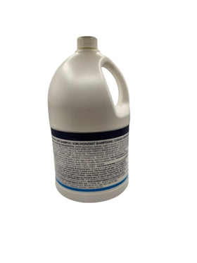 Dove 5Liter Pro Shampoo pour action captures easy dispensing during showers.