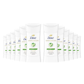 Dove Advanced Care Cool Essentials pack of 12 sticks for daily underarm protection