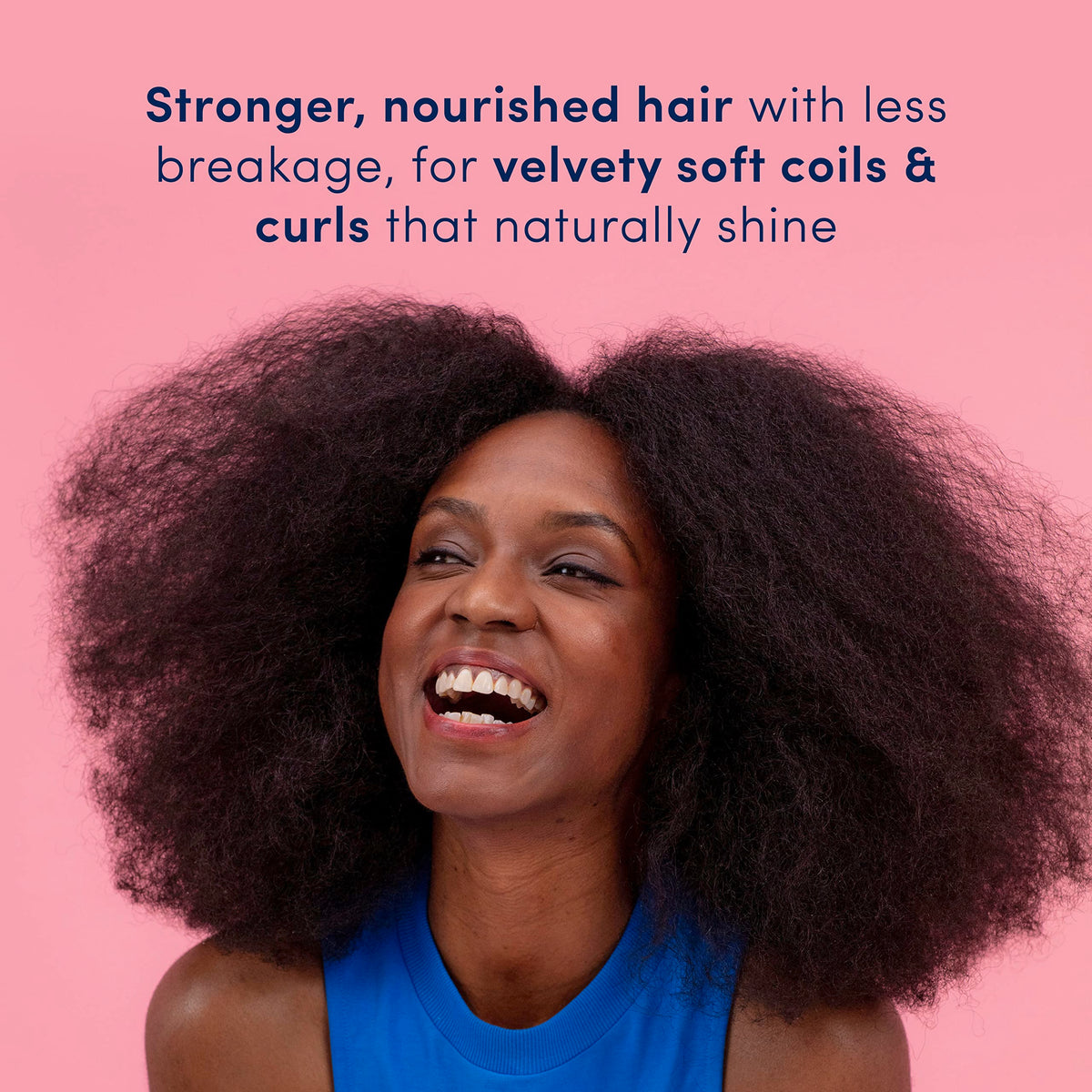 Dove Crown Hydration Restore Conditioner application scene highlights detangling ease for curls.