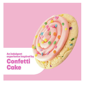 Dove Crumbl Confetti Cake scent swirls evoke warm sugar cookie aroma