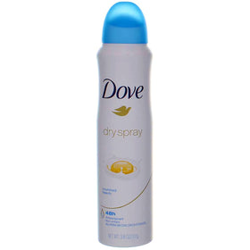 Dove Nourished Beauty spray mist disperses evenly for comfortable underarm protection.