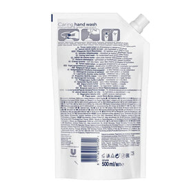 Dove Go Fresh cucumber and green tea hand wash close-up for gentle cleansing