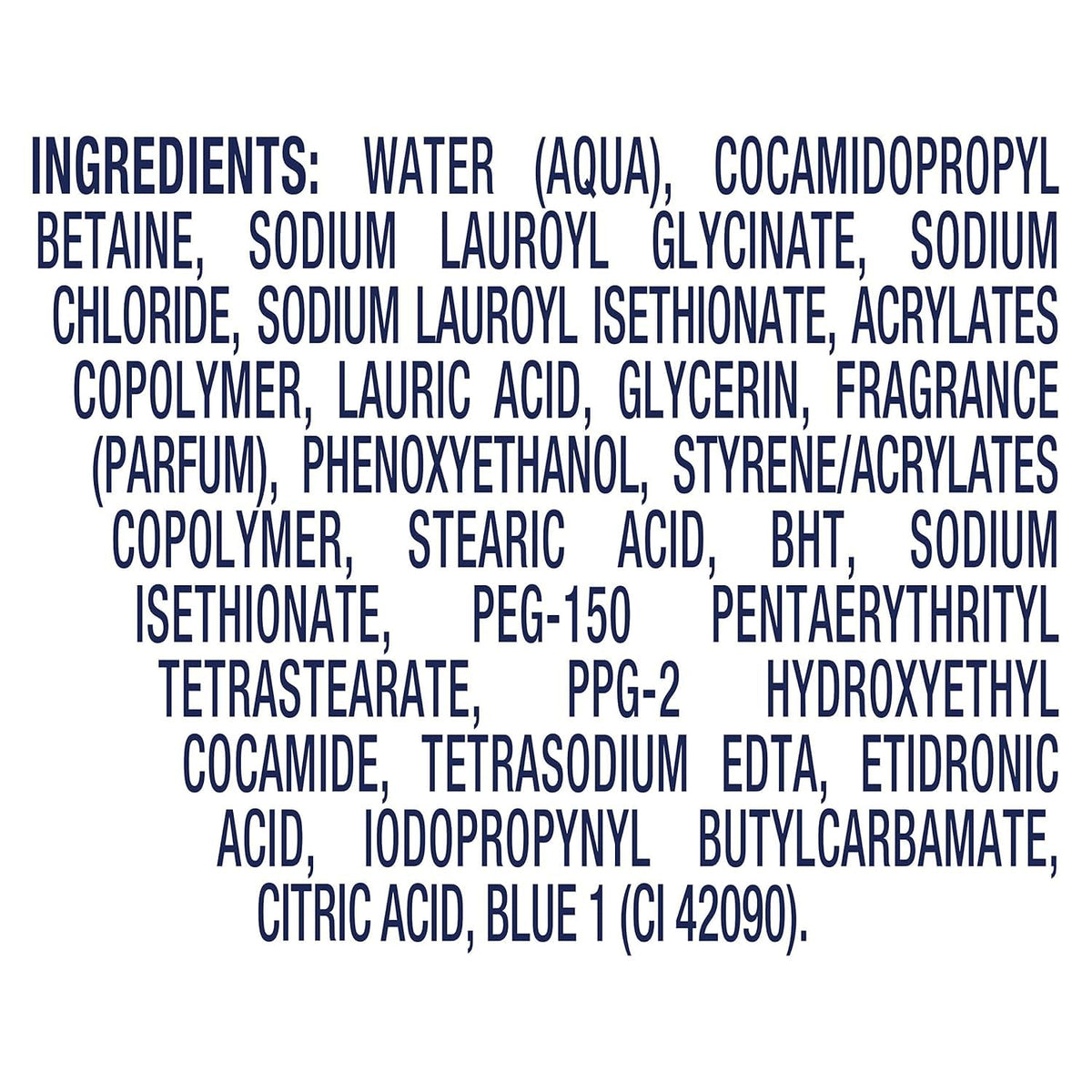 Dove Go Fresh daily-use formula supports gentle cleansing.