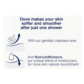 Dove Go Fresh sulfate-free formula helps maintain skin hydration.