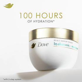 Dove hair after use looks smoother and softer