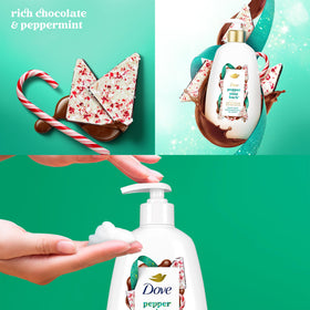 Dove Holiday Treats 3-pack front-view gift packaging.