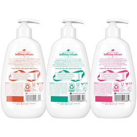 Dove Peppermint Bark hand wash bottle with refreshing peppermint notes.