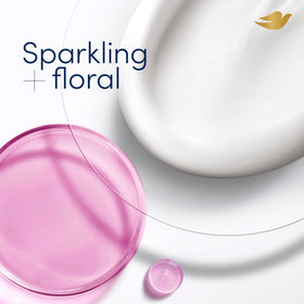 Dove invisible finish demonstrates stain-free performance on fabrics.