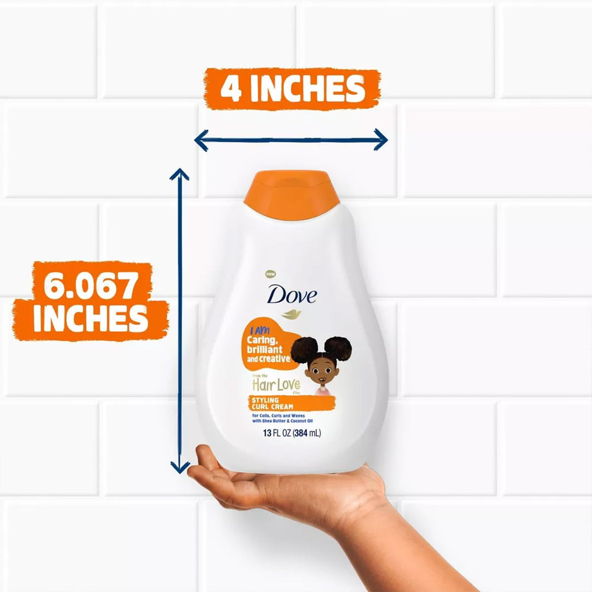 Dove Kids Coconut Cookie scent label evokes tropical aroma for kids.