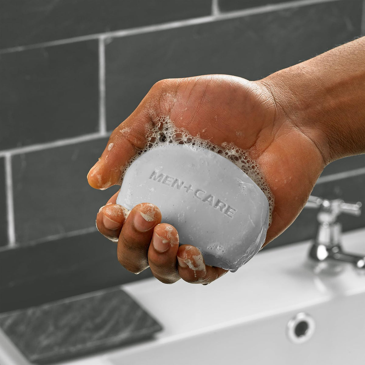 Dove Men+Care Clean Comfort packaging features logo and product name.