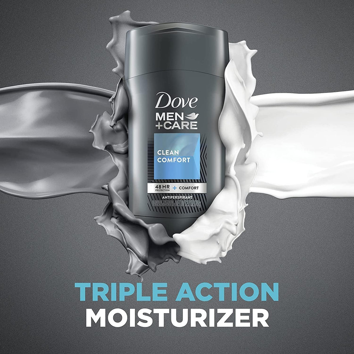 Soft linen fragrance conveys a fresh scent for all-day confidence.