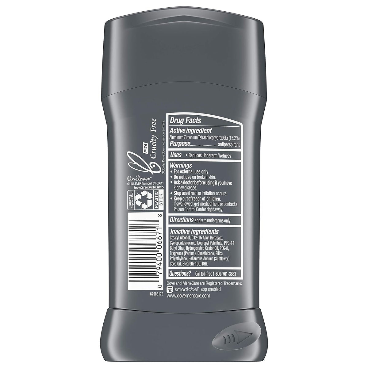 Application shot shows effortless underarm swipe with Triple Action Moisturizer.