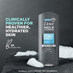 Dove Men+Care Clinical Protection XL antiperspirant stick provides all-day sweat protection.