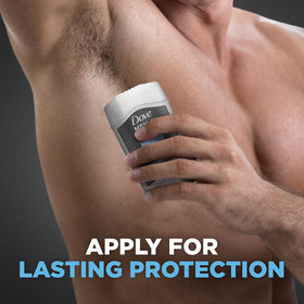 Dove Men+Care Clinical Protection long-lasting protection against sweat and odor.