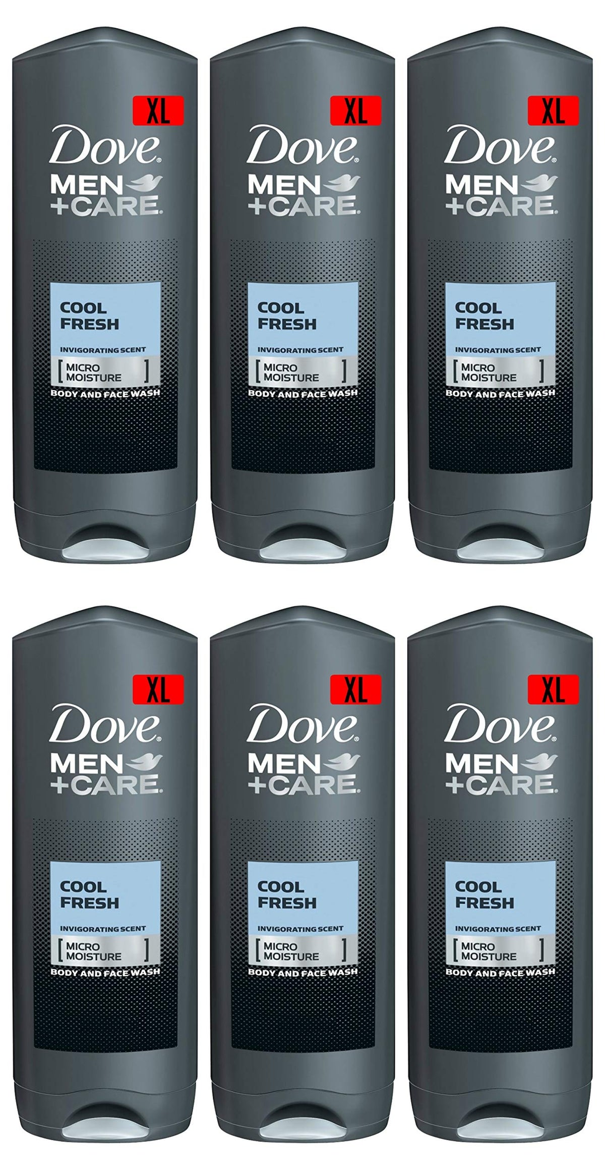 Dove Men Care Cool Fresh bottle ready for a refreshing everyday cleanse.