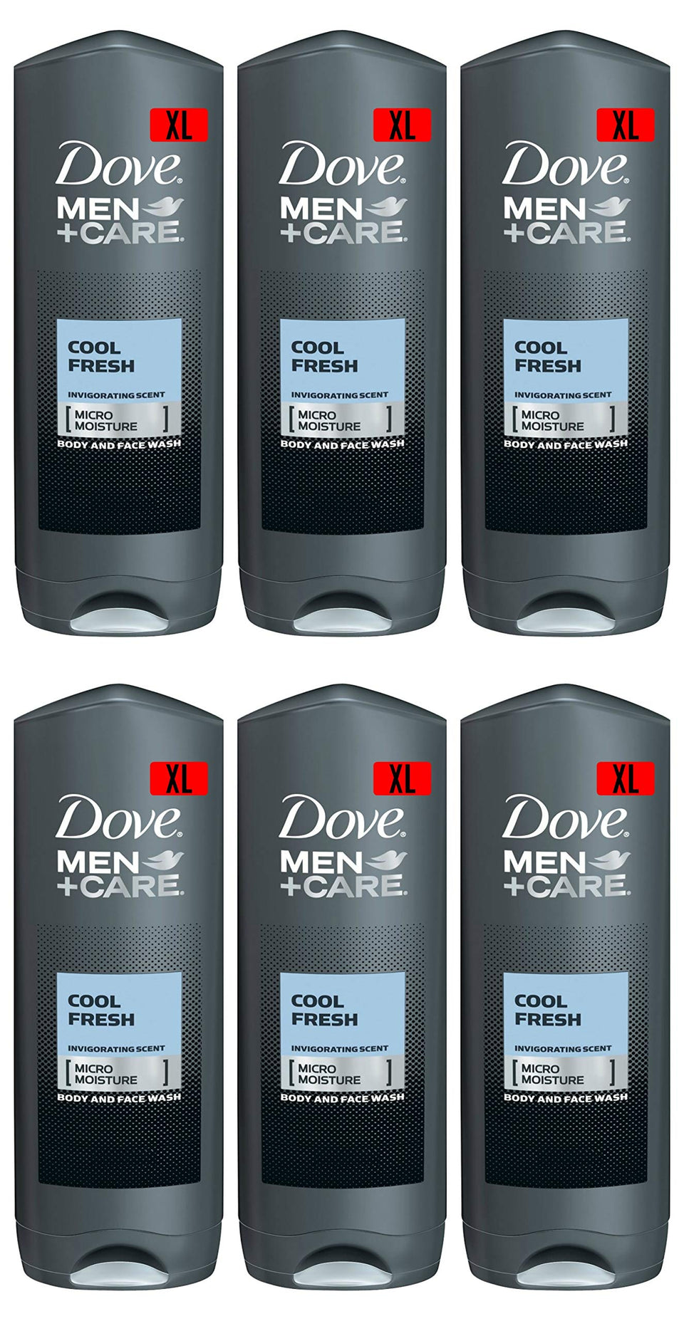 Dove Men Care Cool Fresh bottle ready for a refreshing everyday cleanse.