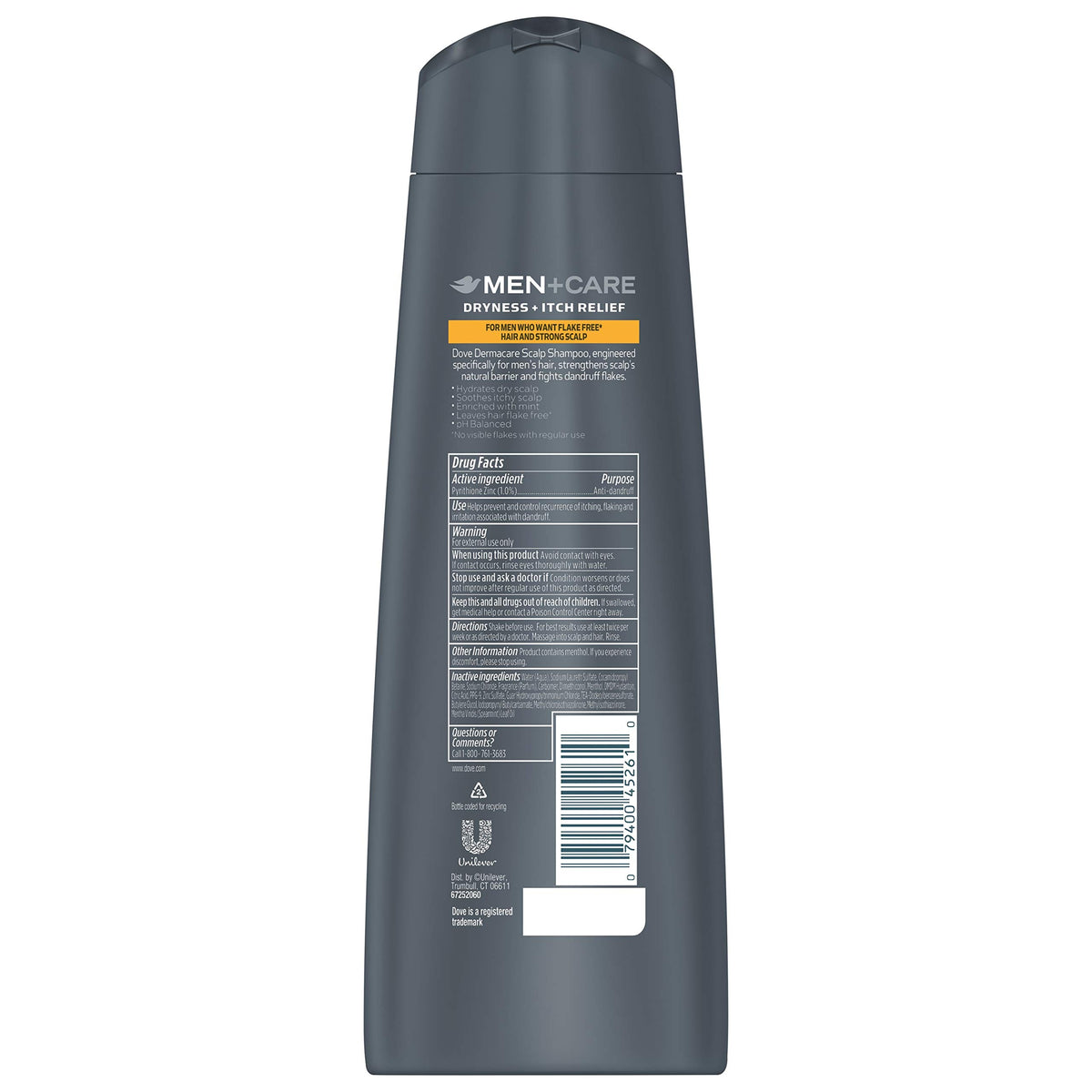 Dove Men+Care Dermacare Scalp closeup texture highlights creamy lather and scalp cleansing