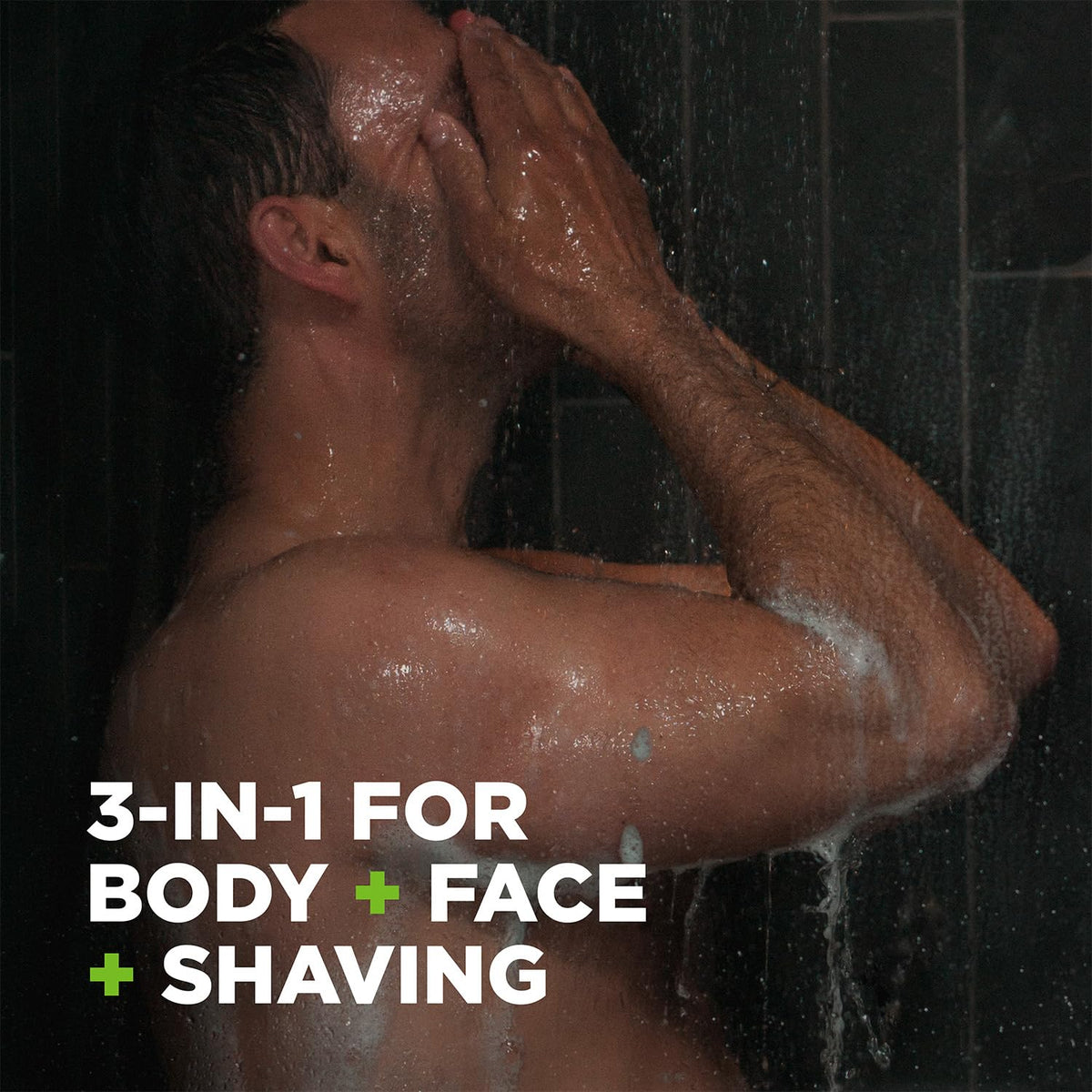 Dove Men+Care Extra Fresh bar close-up showing moisturizing cream for hydrated skin.