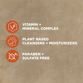 Dove Men+Care Rebalance close-up shows chaga ingredients for nourishment.