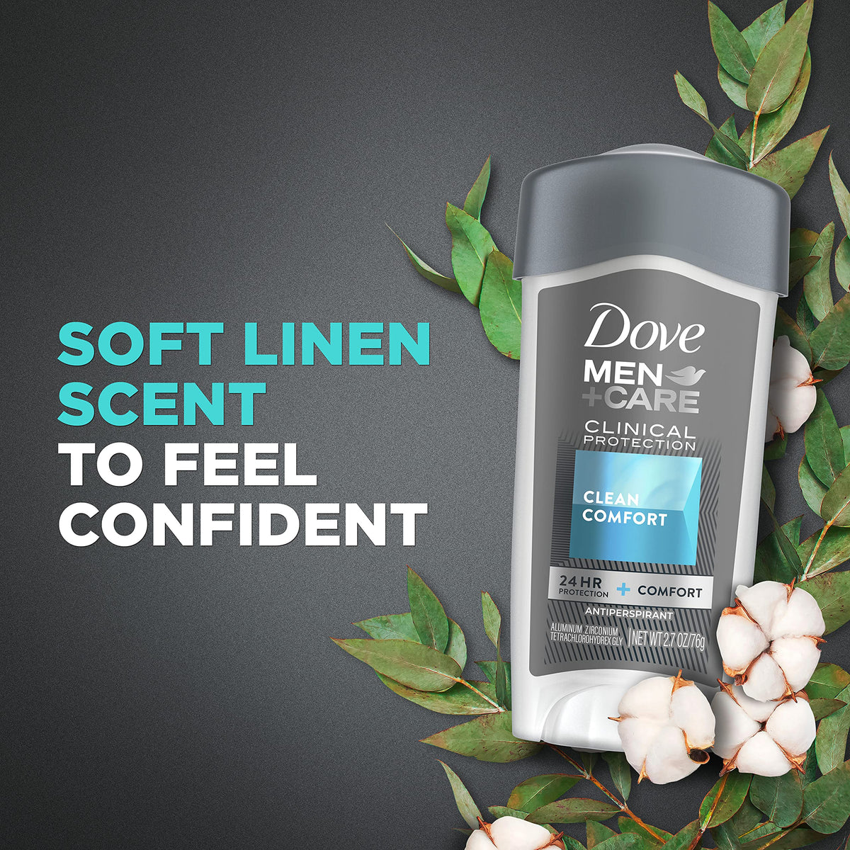 Dove Men+Care regimen bundle display shows a complete grooming routine.