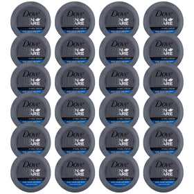 Dove Men+Care Ultra Hydra Cream jar front for quick hydration.