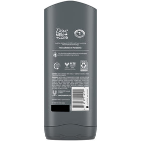 Dove Men+Care Clean Comfort lather for refreshed skin.