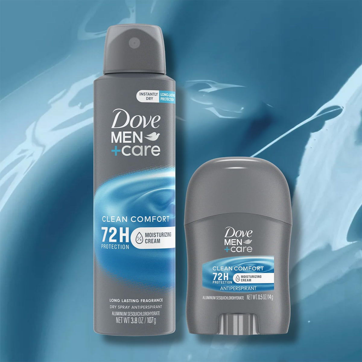 Dove Men+Care travel deodorant stick compact for on-the-go freshness
