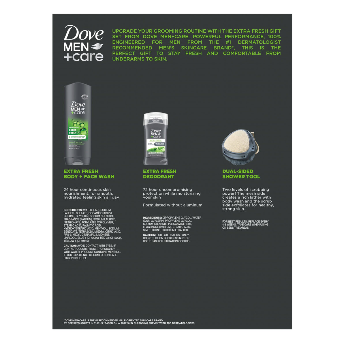 Dove antiperspirant stick with Vitamin E for long-lasting protection.