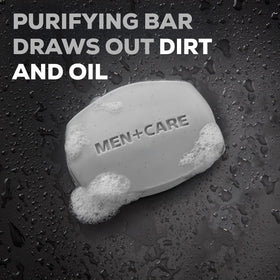 Dove Men+Care Charcoal + Clay six-pack display ready for shower routines