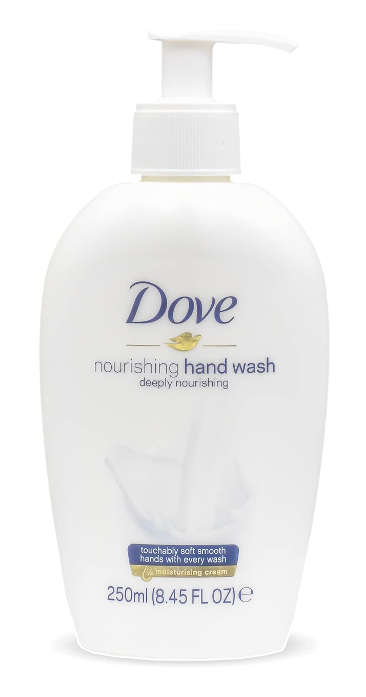 Dove Cucumber & Green Tea hand wash provides fresh scent while cleansing