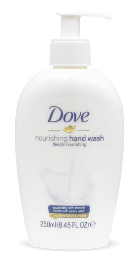 Dove Cucumber & Green Tea hand wash provides fresh scent while cleansing