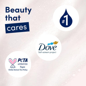 Dove Original Beauty Bar ingredients label highlights skin-friendly care values.