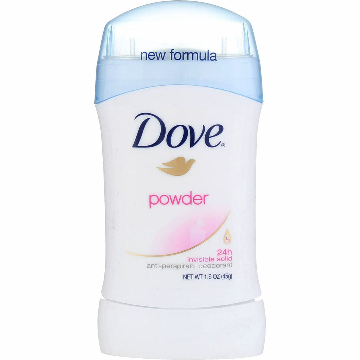 Dove pack of 5 front-view packaging highlights convenient, reliable underarm protection.