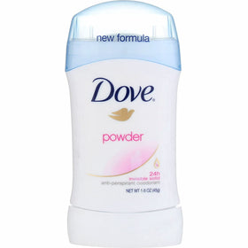 Dove pack of 5 front-view packaging highlights convenient, reliable underarm protection.