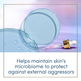 Dove Prebiotic Boost Hand Wash label showcases herbal scent with mint and eucalyptus.