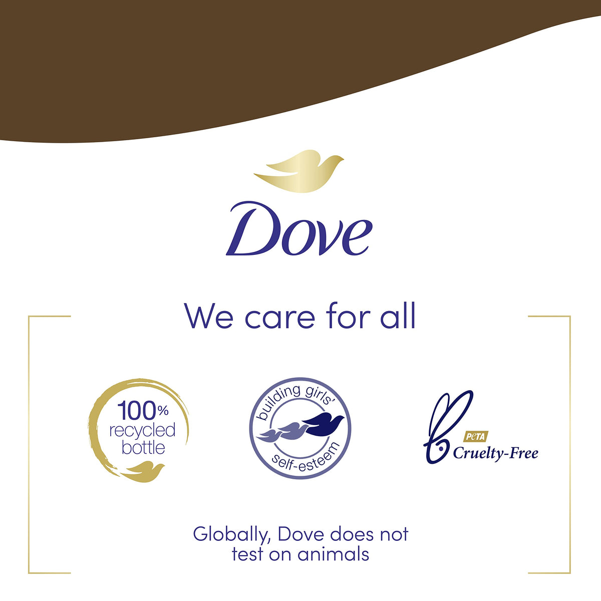 Dove Restoring plant-based moisturizers deliver nourished skin with natural ingredients.