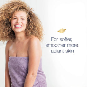 Dove beauty bar creamy lather close-up for gentle cleansing