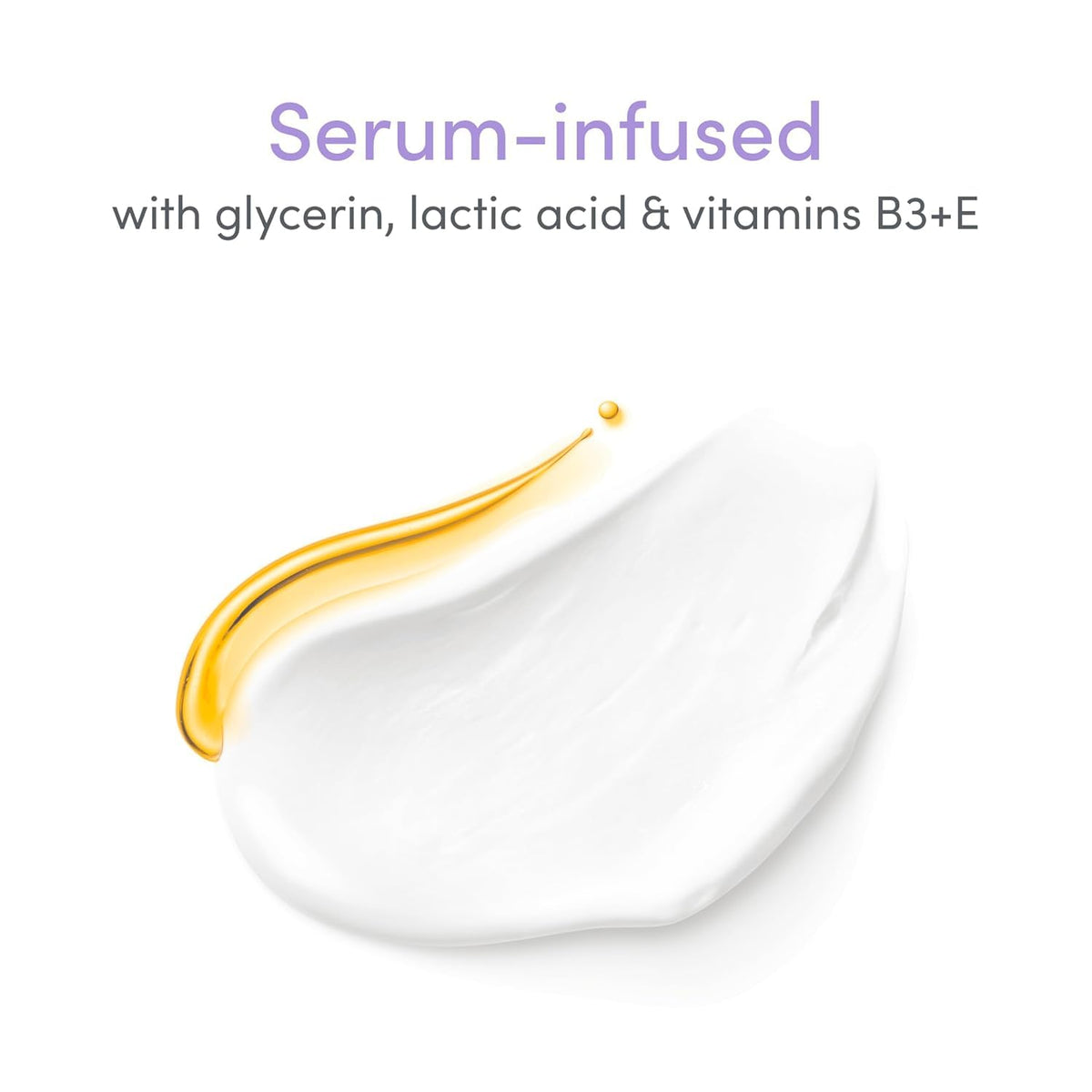 Skin care ingredients lactic acid and glycerin in Dove deodorant
