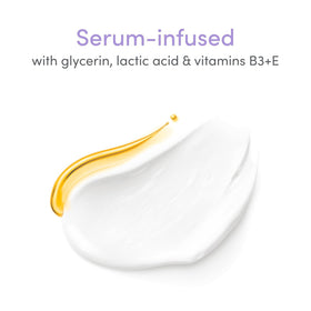 Skin care ingredients lactic acid and glycerin in Dove deodorant