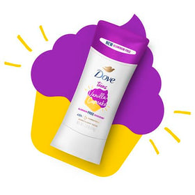 Dove Teens deodorant stick glides on smoothly for quick, comfortable use.