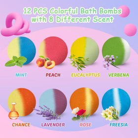 DOVIPE Bubble bath with vibrant colors that don’t stain skin